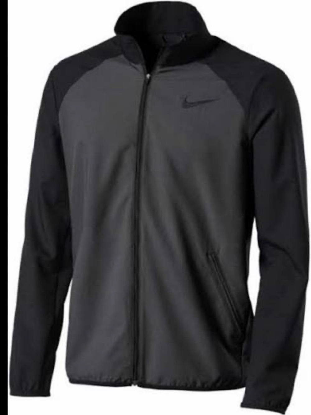 Nike Men’s Full-Zip Performance Jacket - Black & Gray
